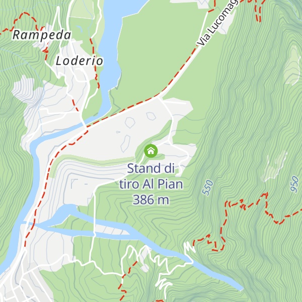 Map of Stand di tiro Al Pian