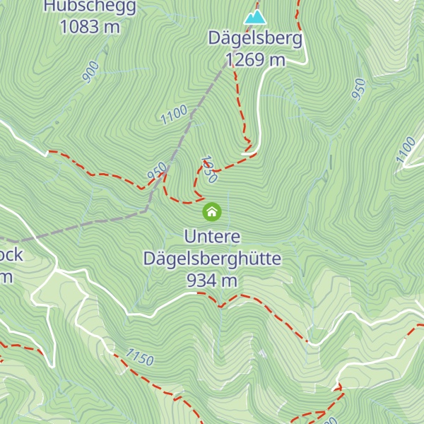 Map of Untere Dägelsberghütte