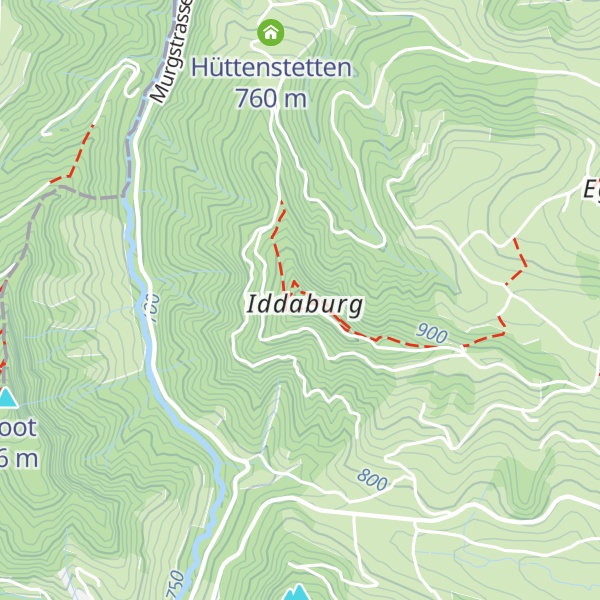 Map of Iddaburg