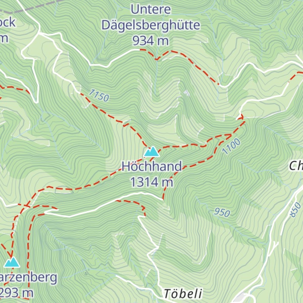 Map of Höchhand