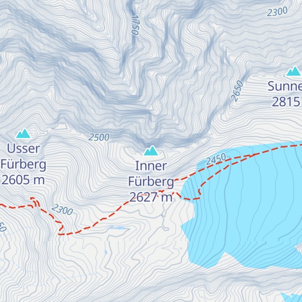 Map of Inner Fürberg