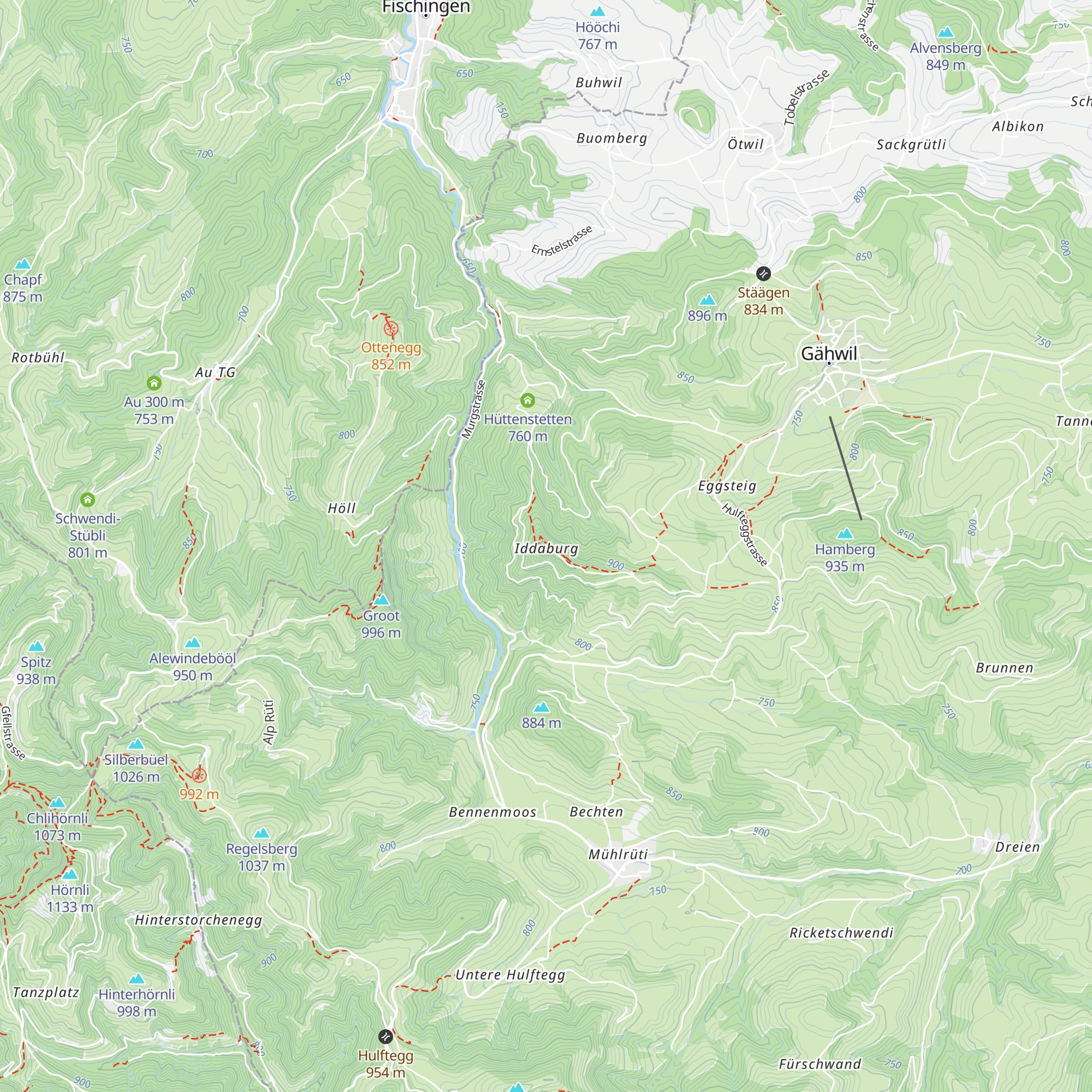 Gartenwirtschaft map