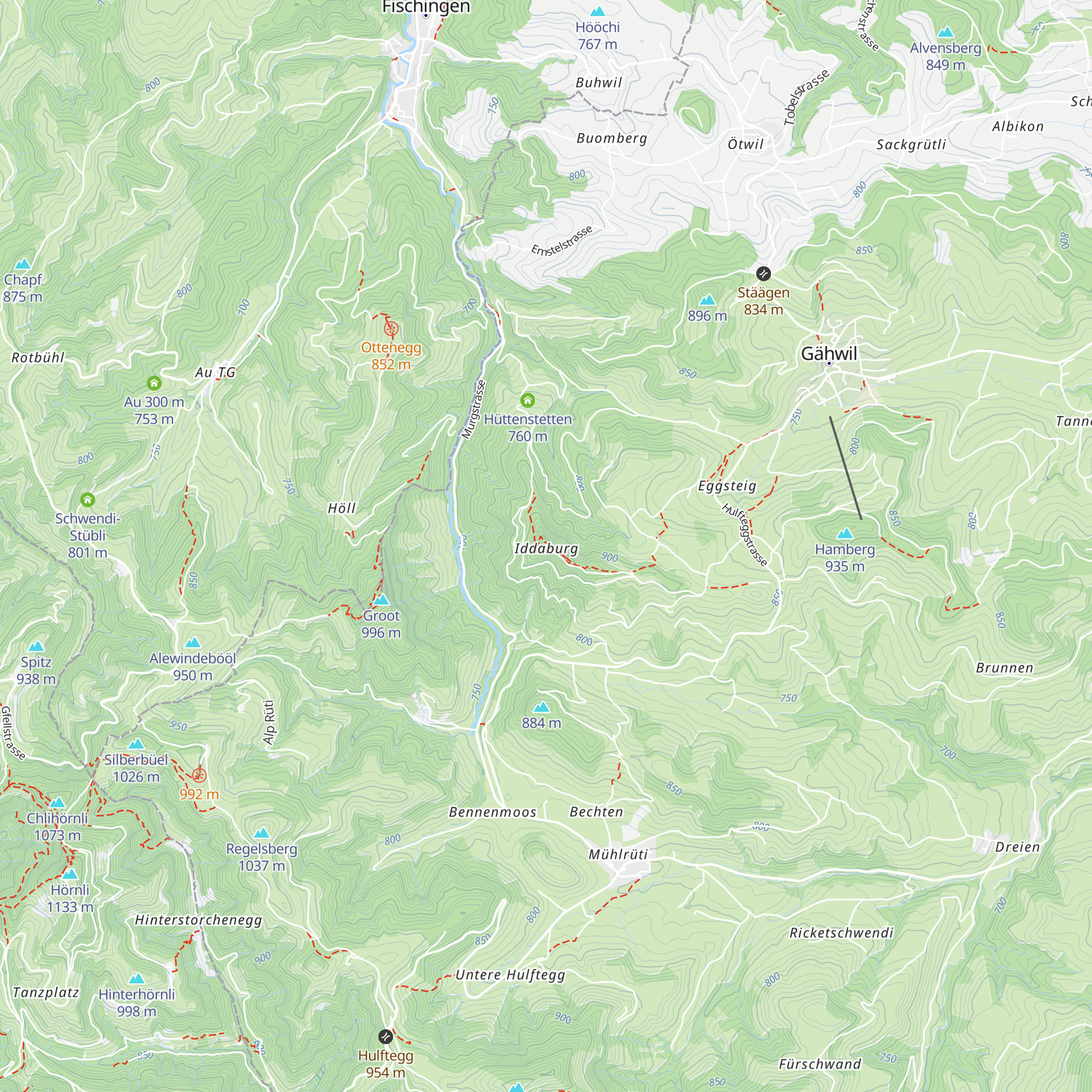 Gartenwirtschaft map