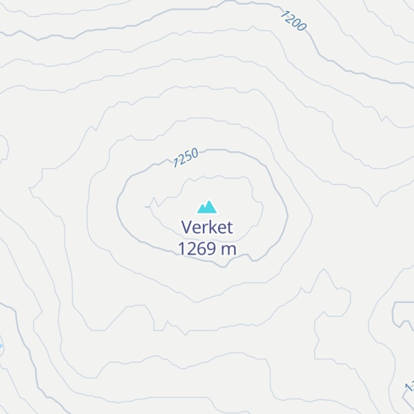 Map of Verket