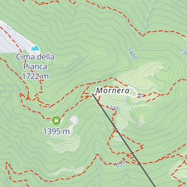 Map of Grotto Mornera