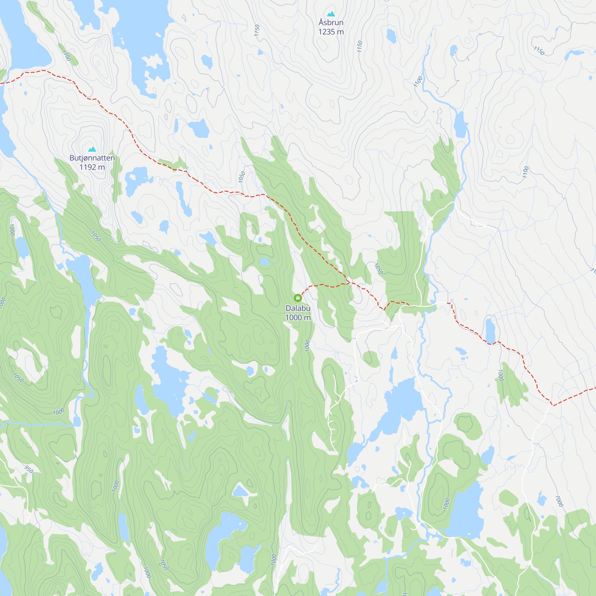 Dalabu map