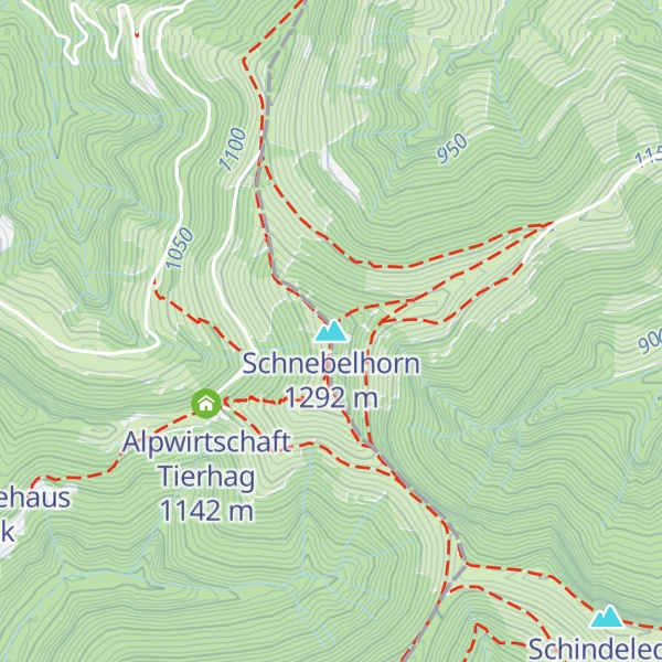 Map of Schnebelhorn