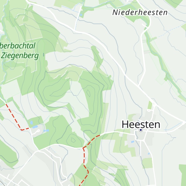 Map of Ziegenberg