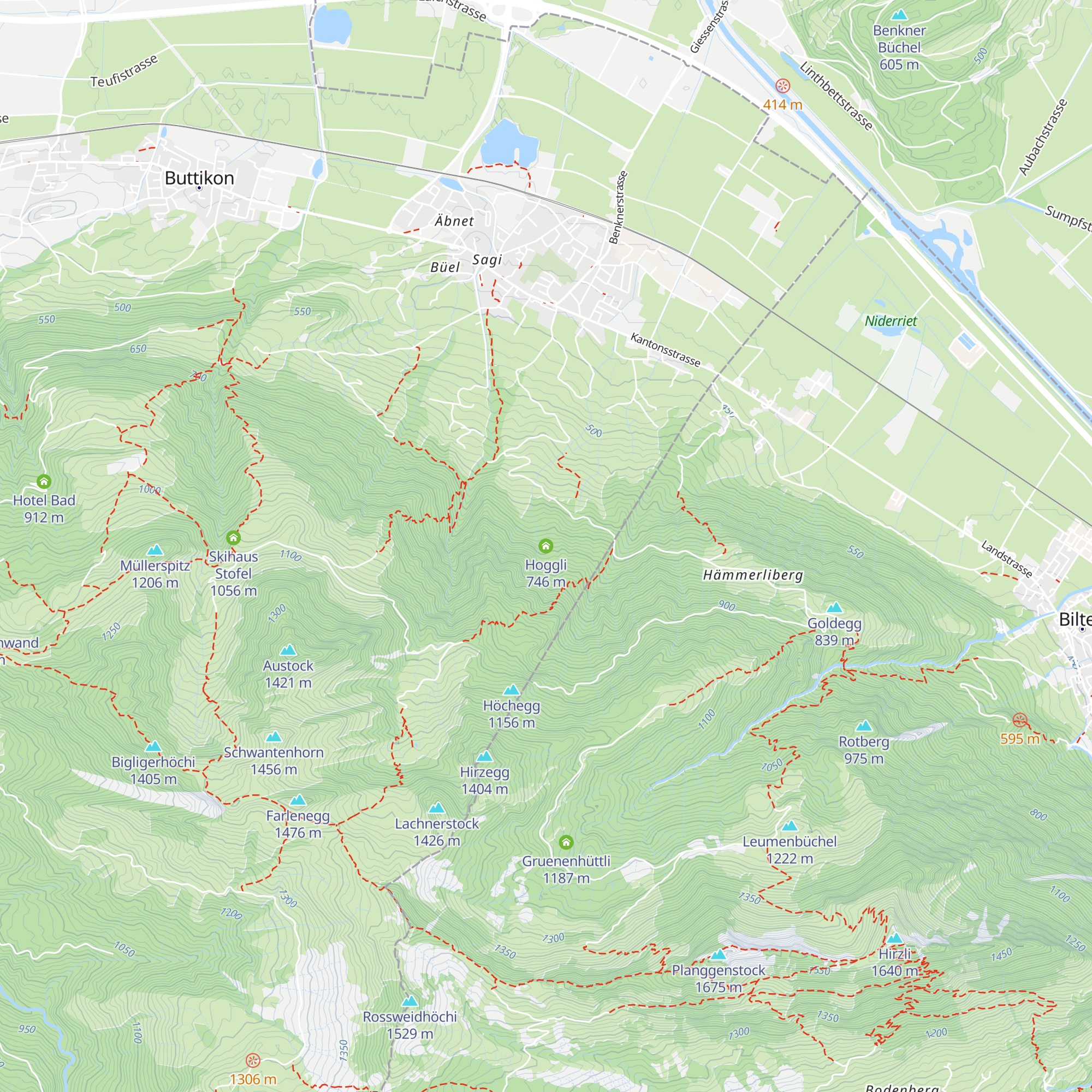 Hoggli map