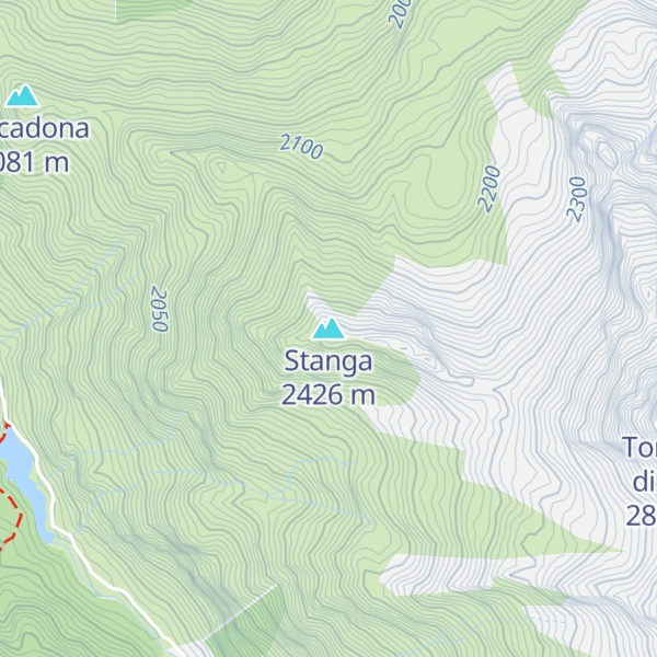 Map of Stanga