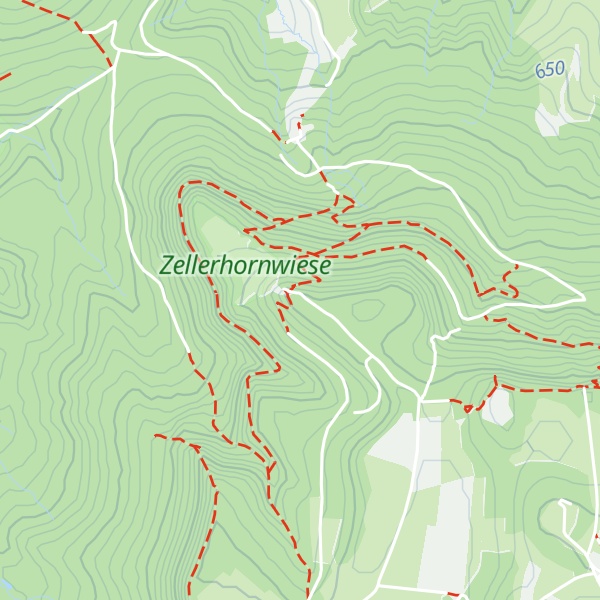 Map of Zeller Horn