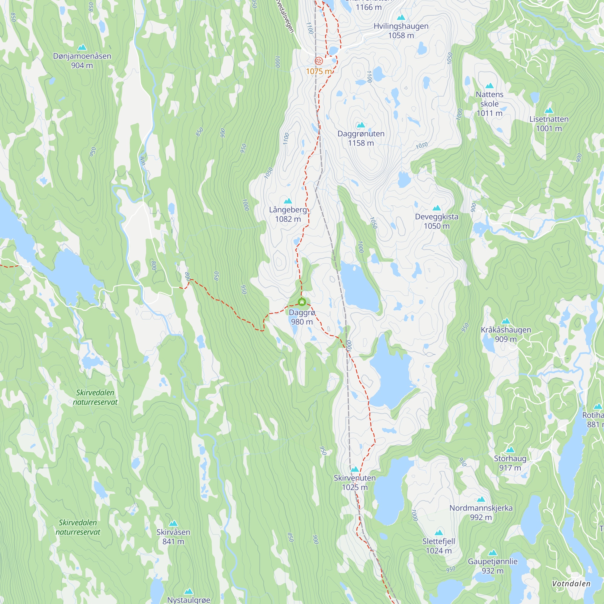 Daggrø map
