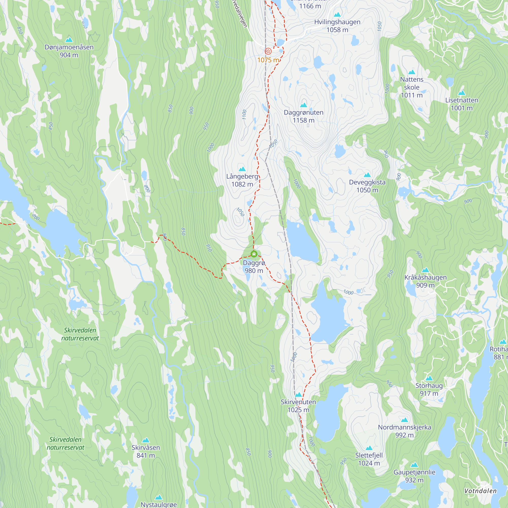 Daggrø map