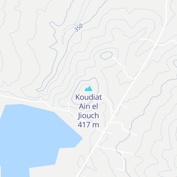 Map of Koudiat Ain el Jiouch