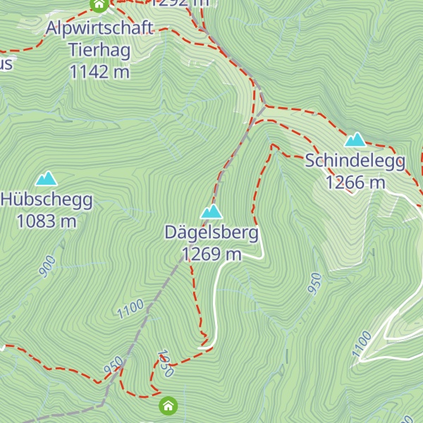 Map of Dägelsberg