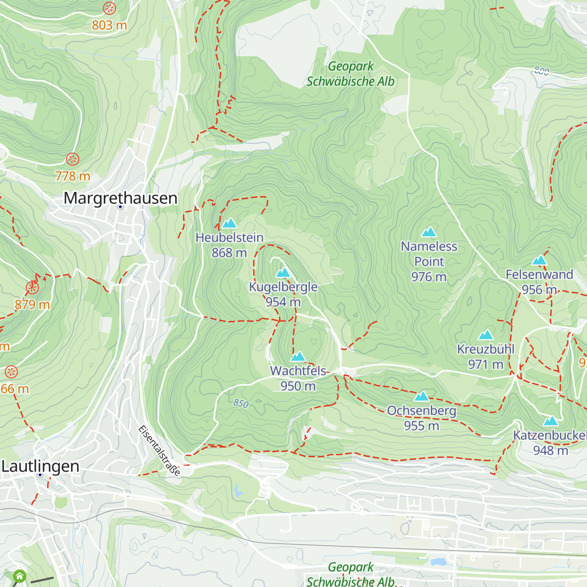 Jagd & Schutzhütte Hubertus map
