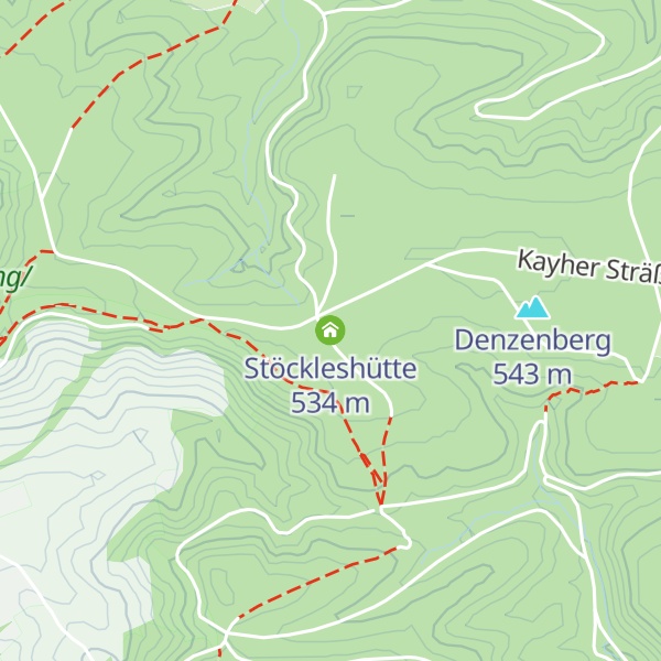 Map of Stöckleshütte
