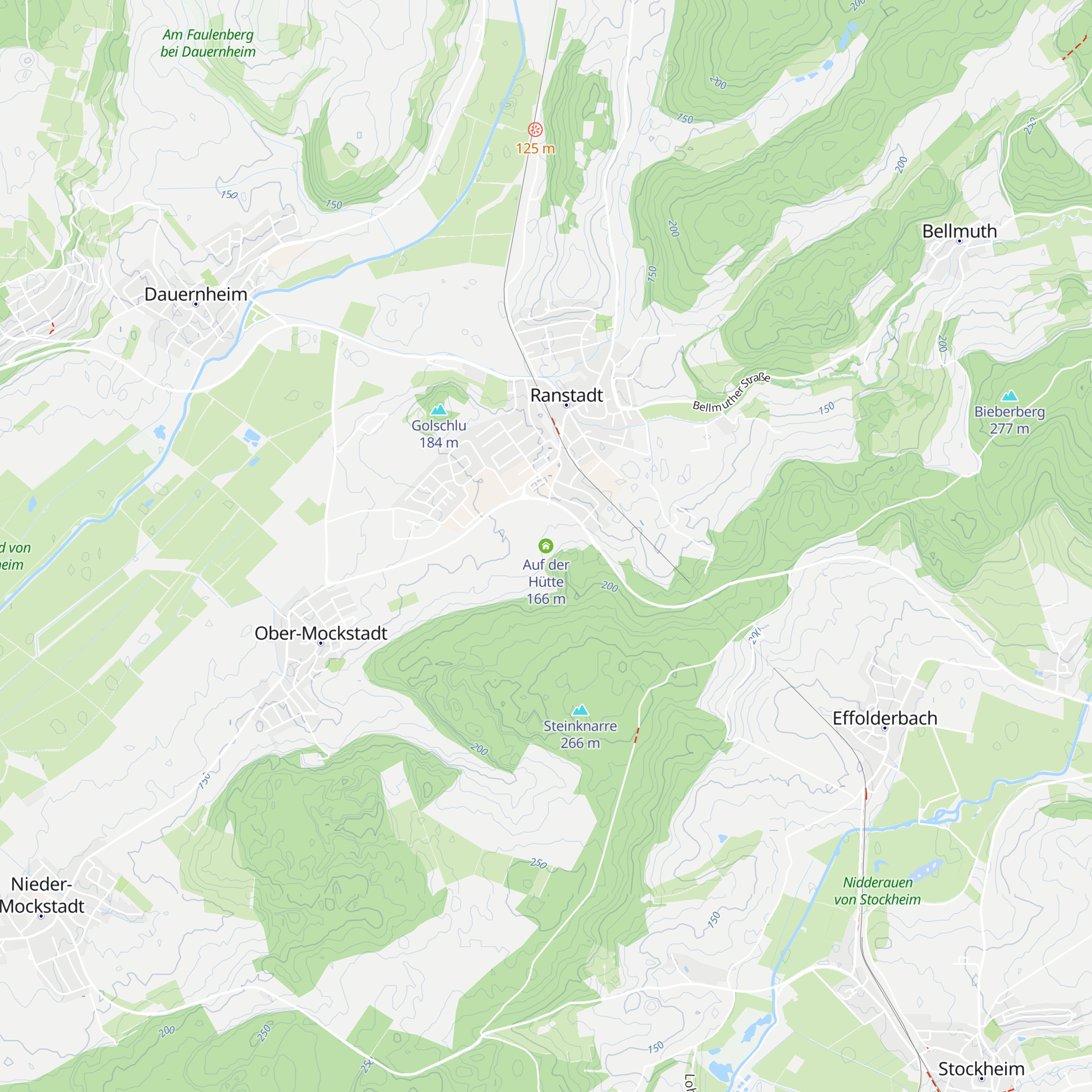 Auf der Hütte map
