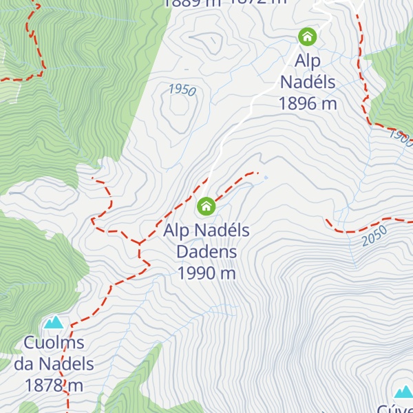 Map of Alp Nadéls Dadens