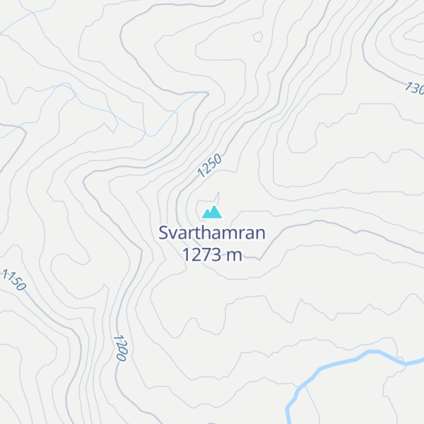 Map of Svarthamran