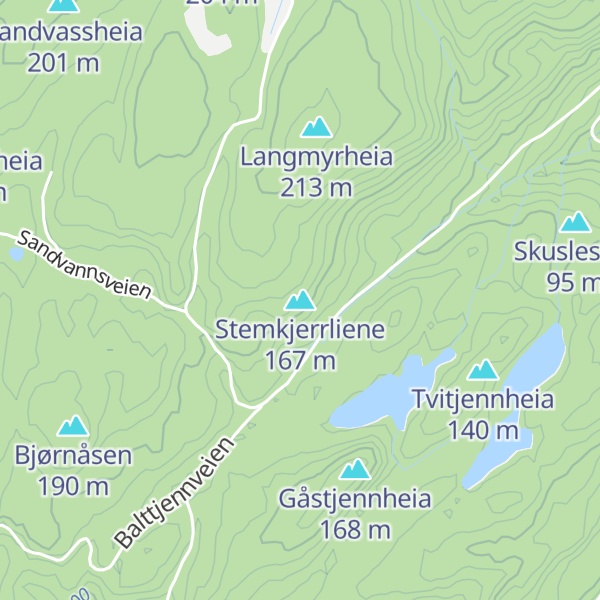Map of Stemkjerrliene