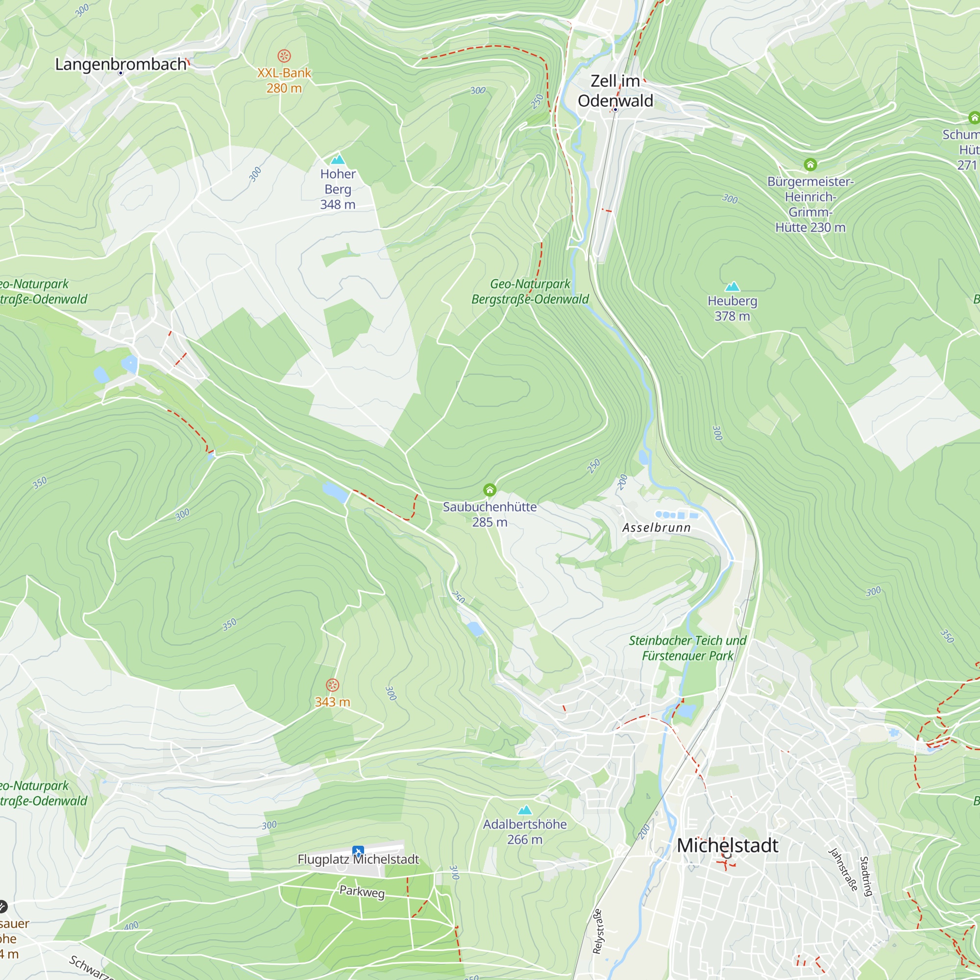 Saubuchenhütte map