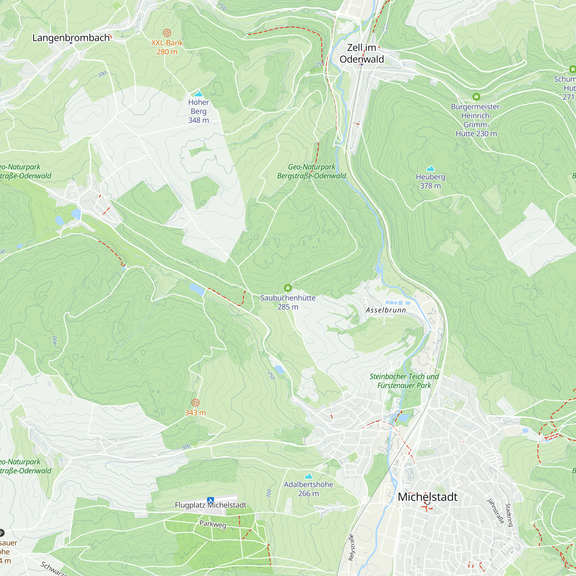 Saubuchenhütte map