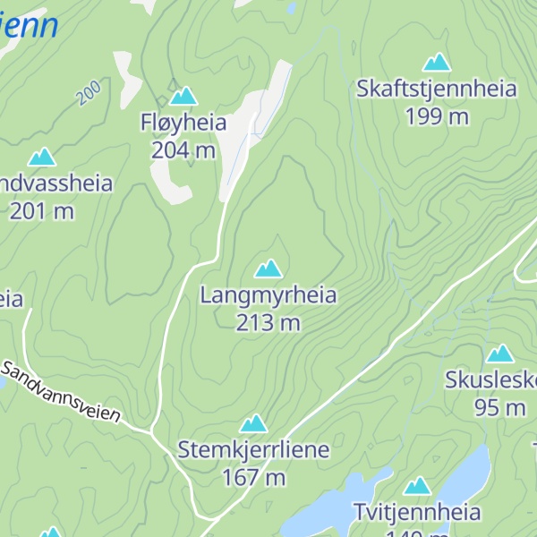 Map of Langmyrheia