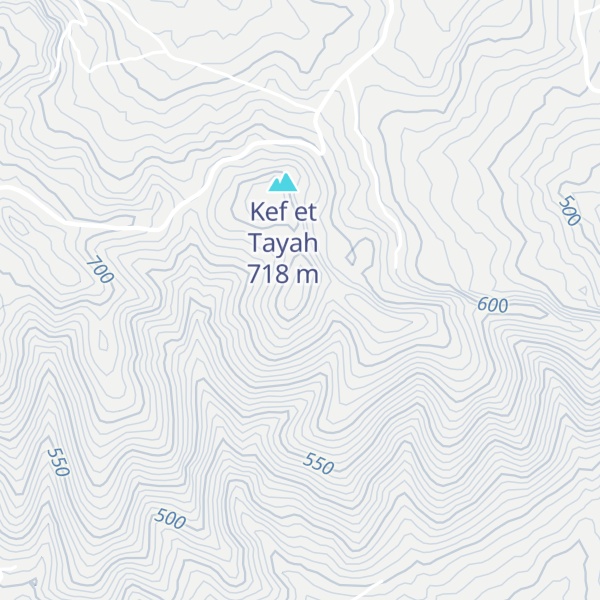 Map of Ragoubet el Kalaa