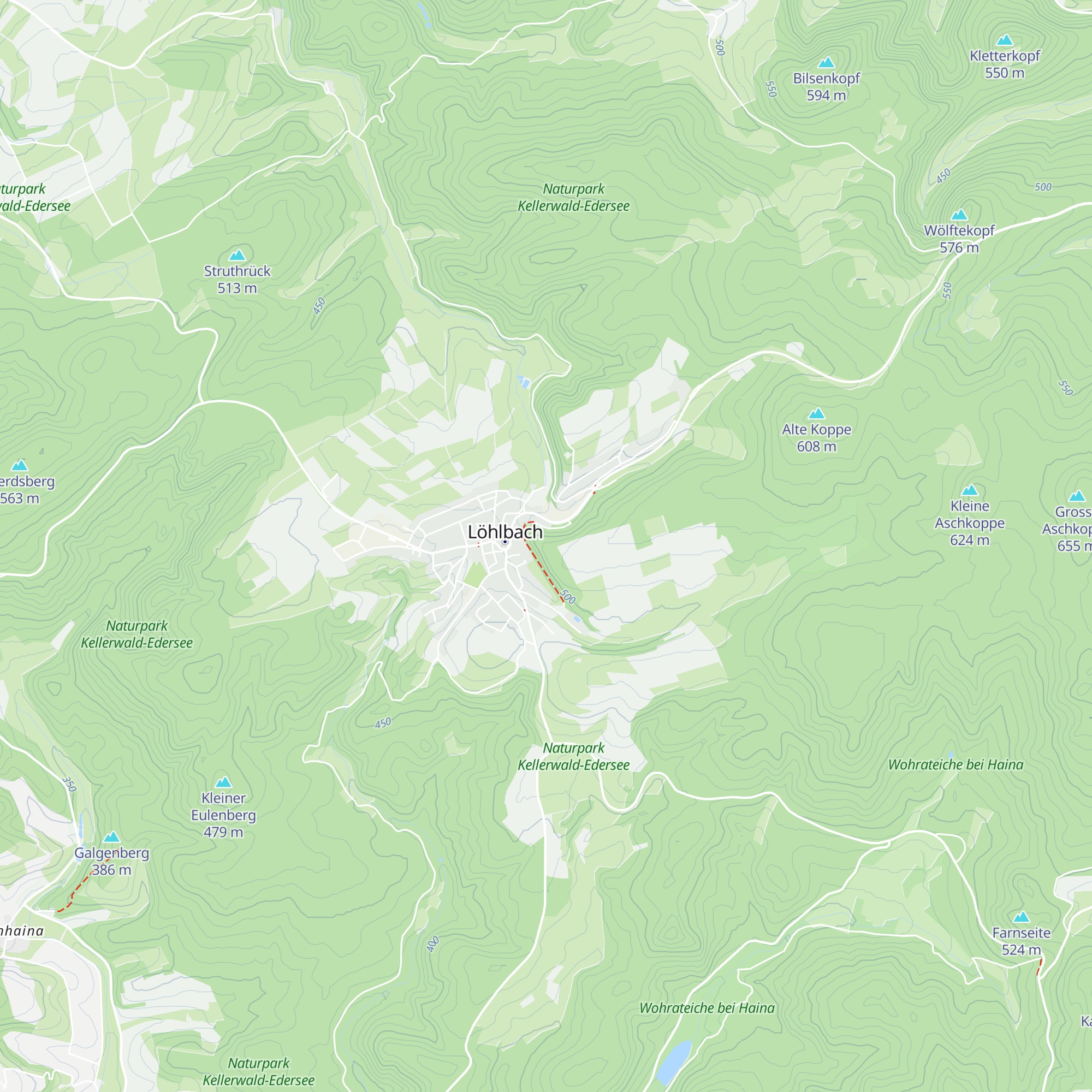 Grillhütte Löhlbach map