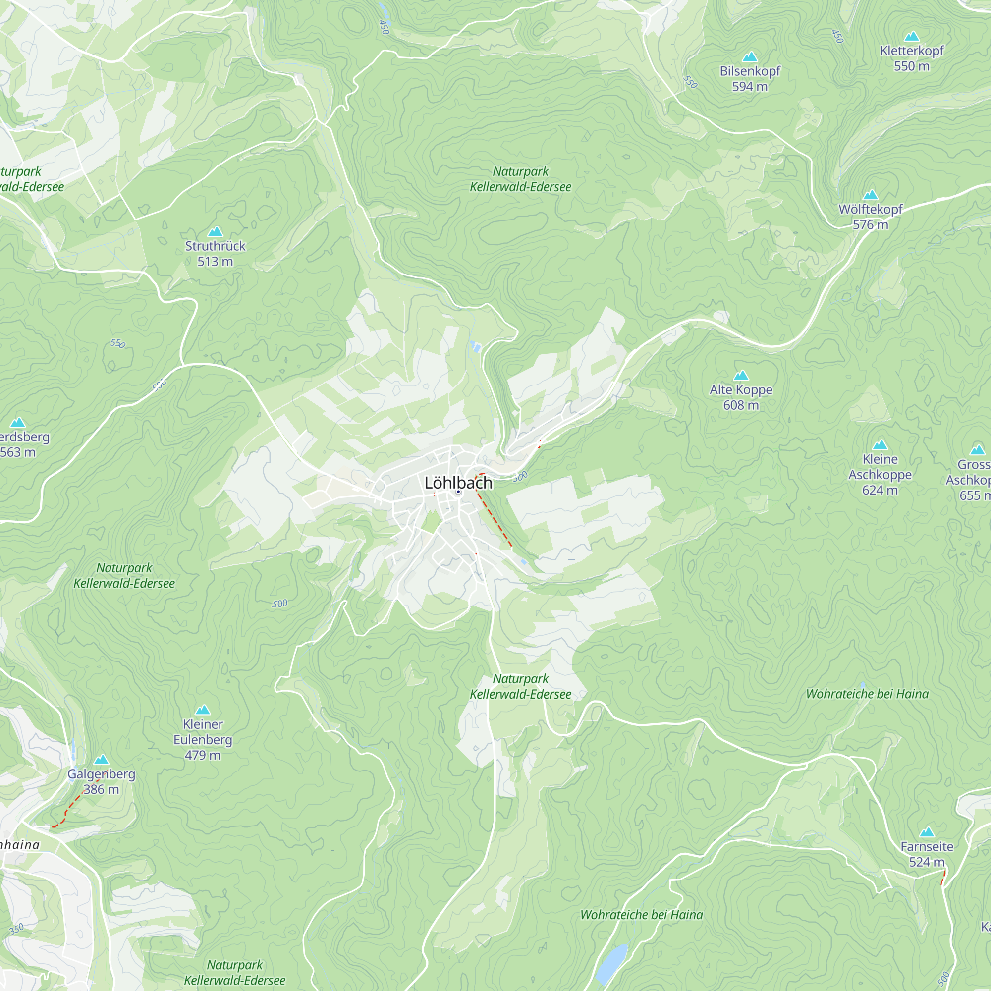Grillhütte Löhlbach map