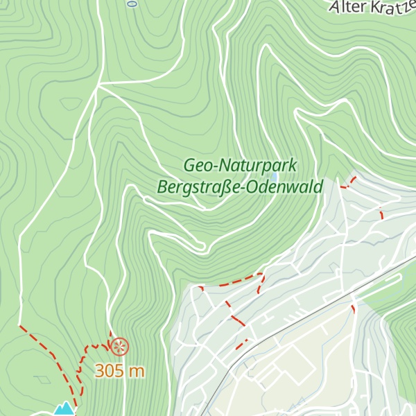 Map of Bauriedhütte