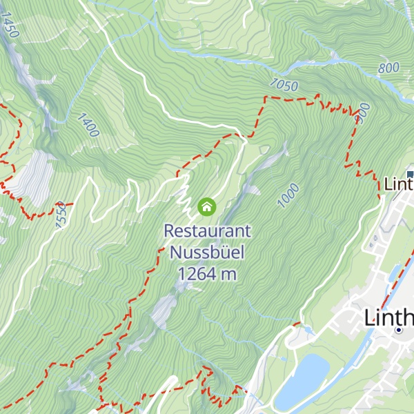 Map of Restaurant Nussbüel