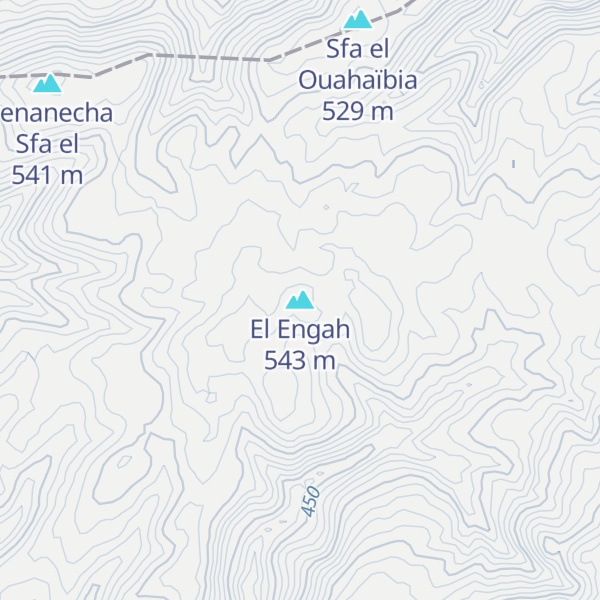 Map of El Engah