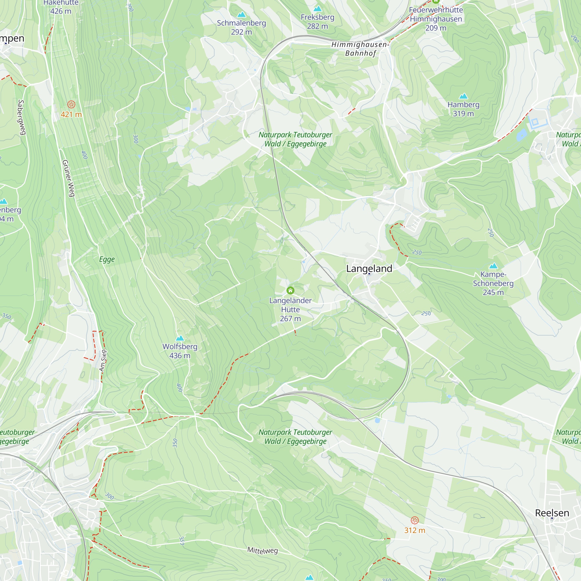 Langeländer Hütte map