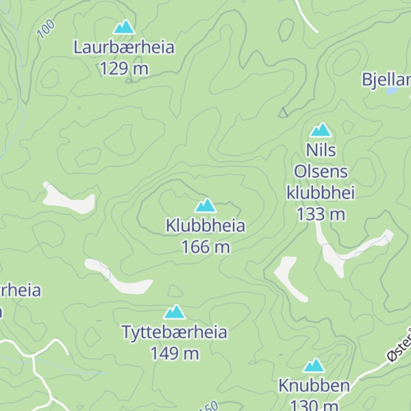 Map of Klubbheia
