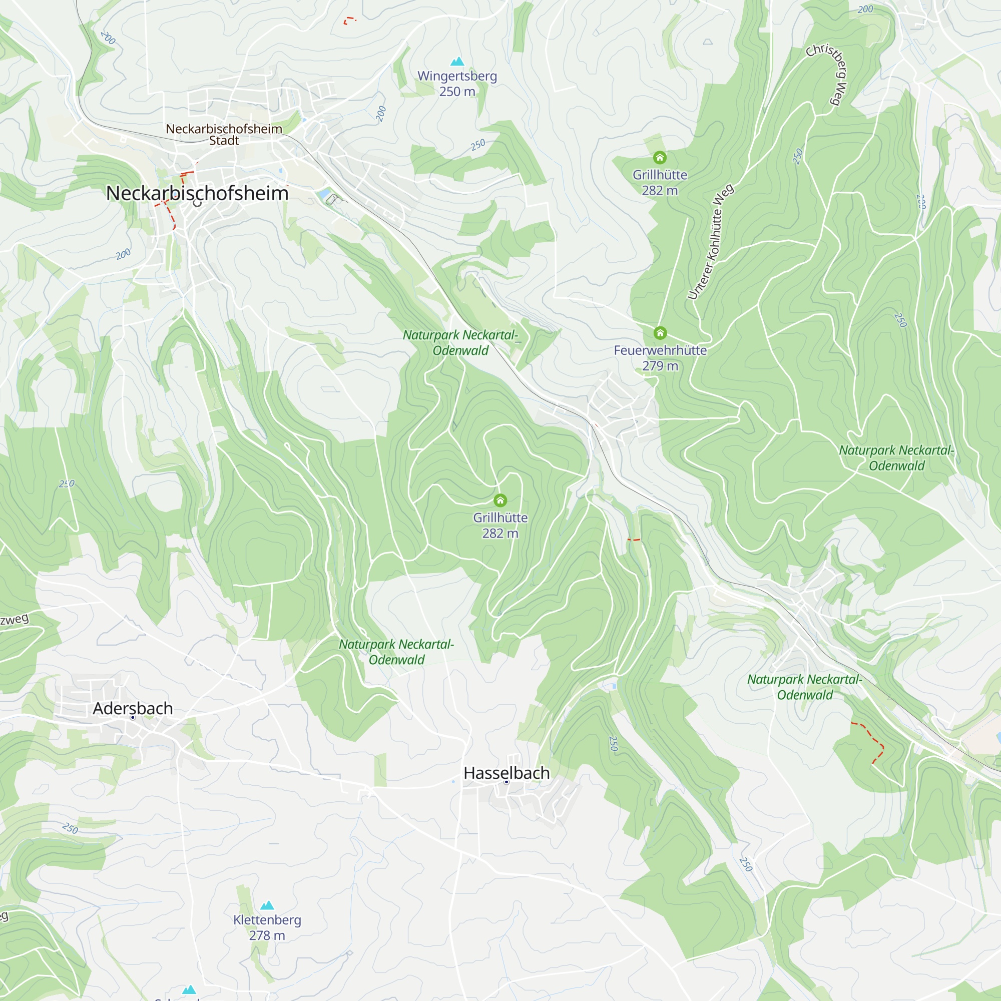 Grillhütte map