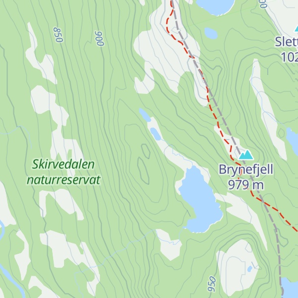 Map of Lauvehovda