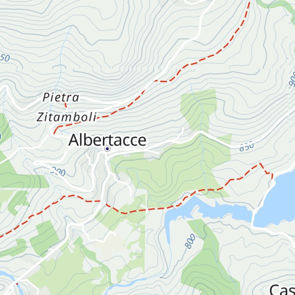 Map of Gîte d’étape d’Albertacce