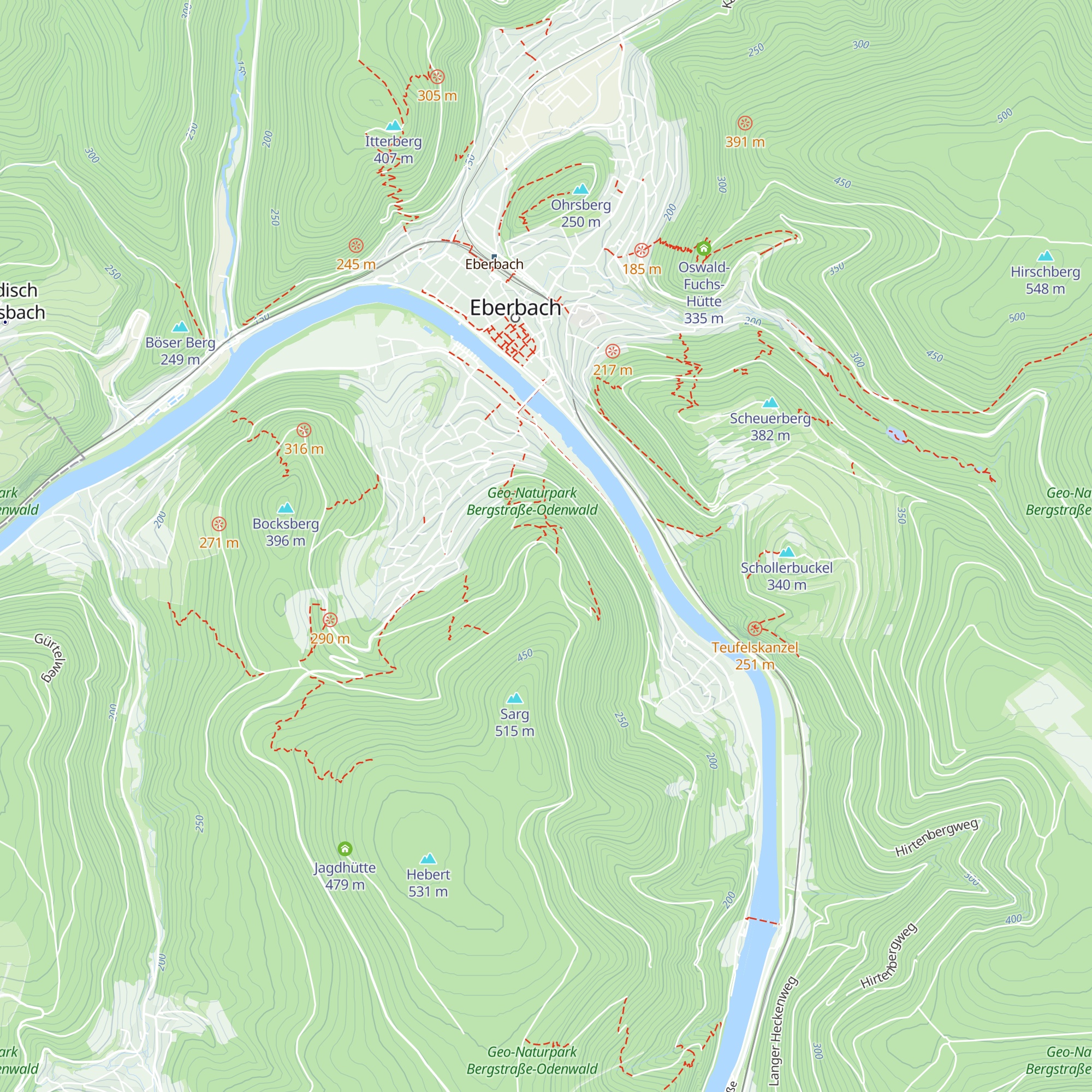 Marienhöhen Hütte map