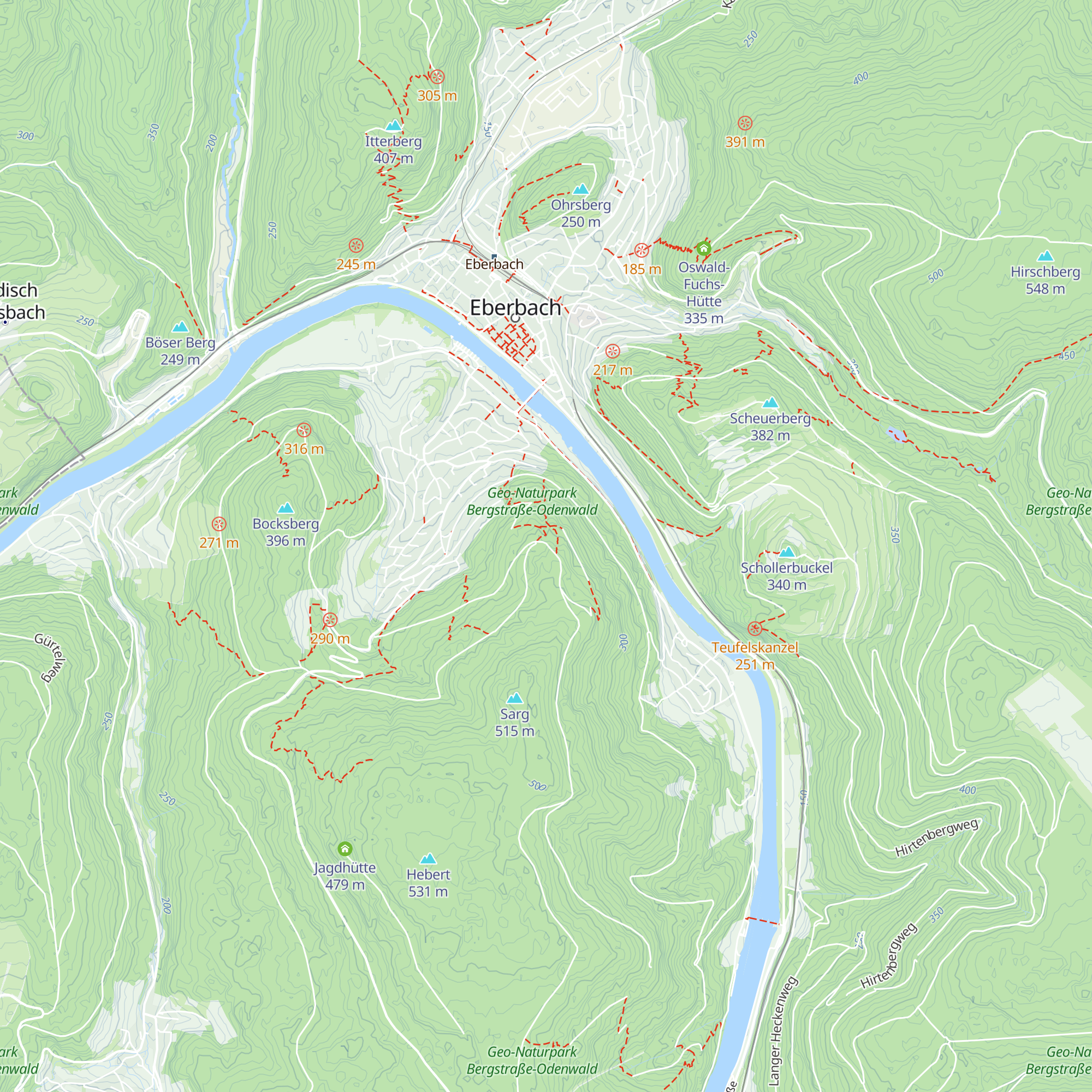 Marienhöhen Hütte map