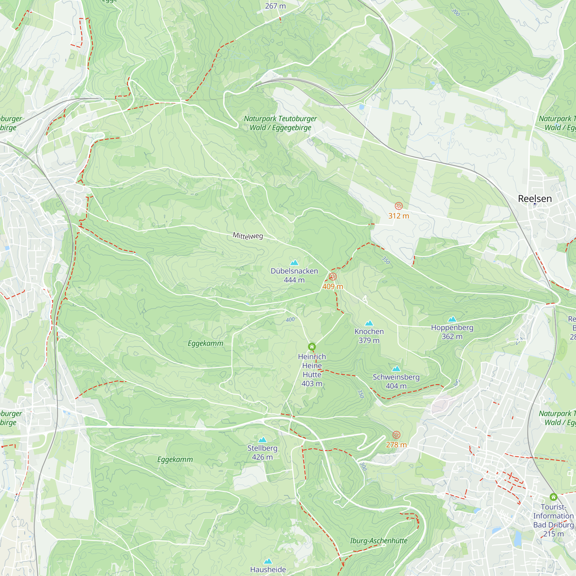 Mittelalterliche Glashütte map