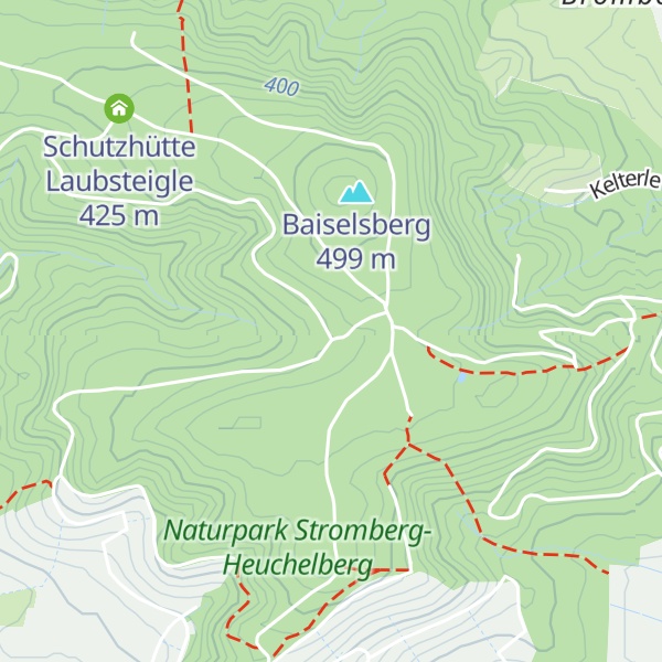 Map of Schutzhütte Nonnensessel