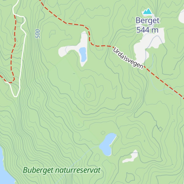 Map of Kolhyttåsen