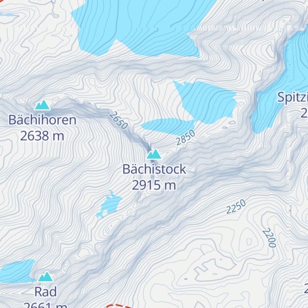 Map of Bächistock