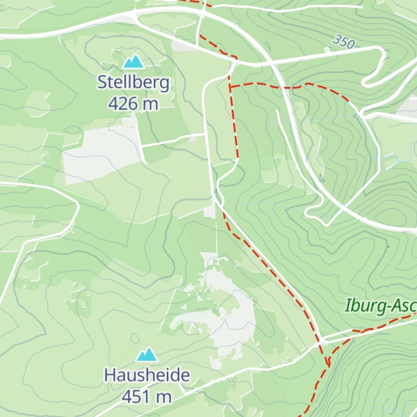 Map of Driburger Hütte