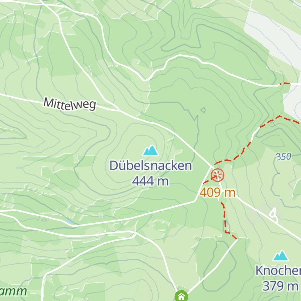 Map of Dübelsnacken