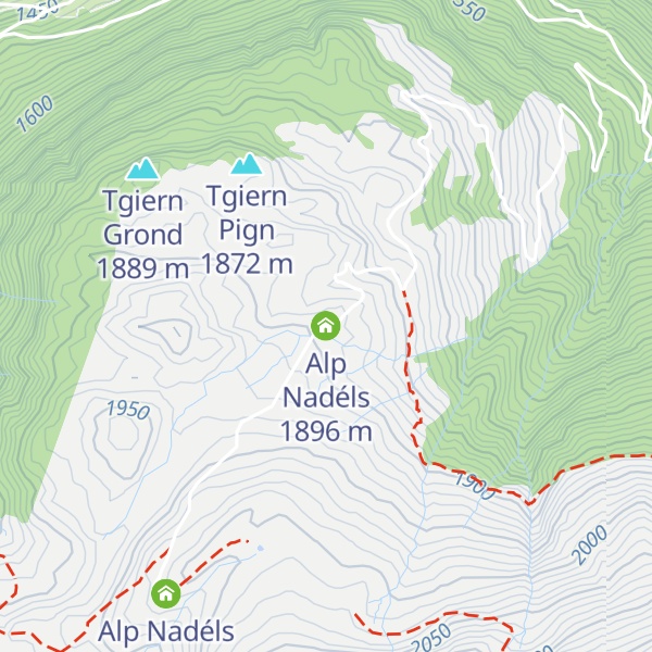 Map of Alp Nadéls