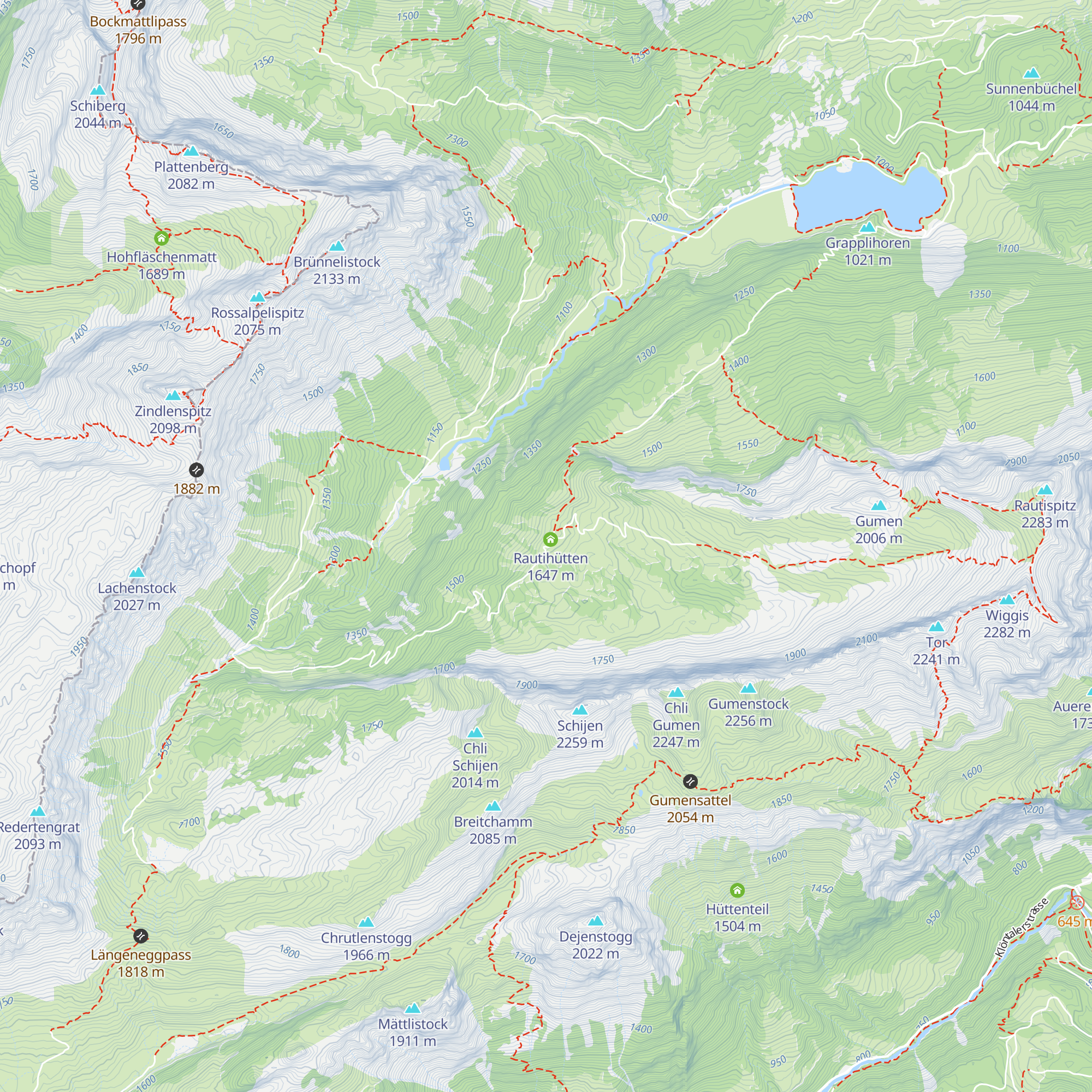 Auf den Spuren des Alpzigers map
