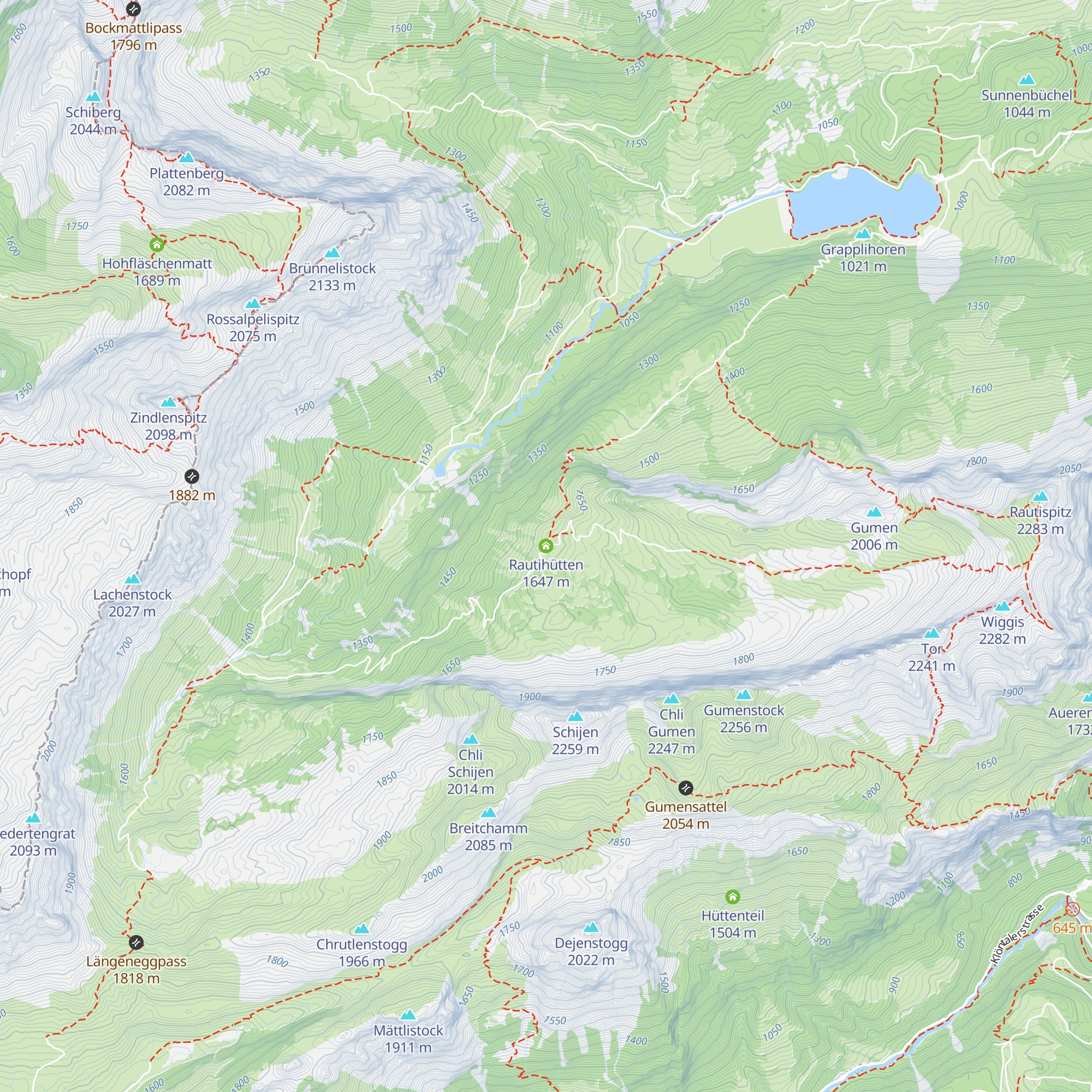 Rautihütten map